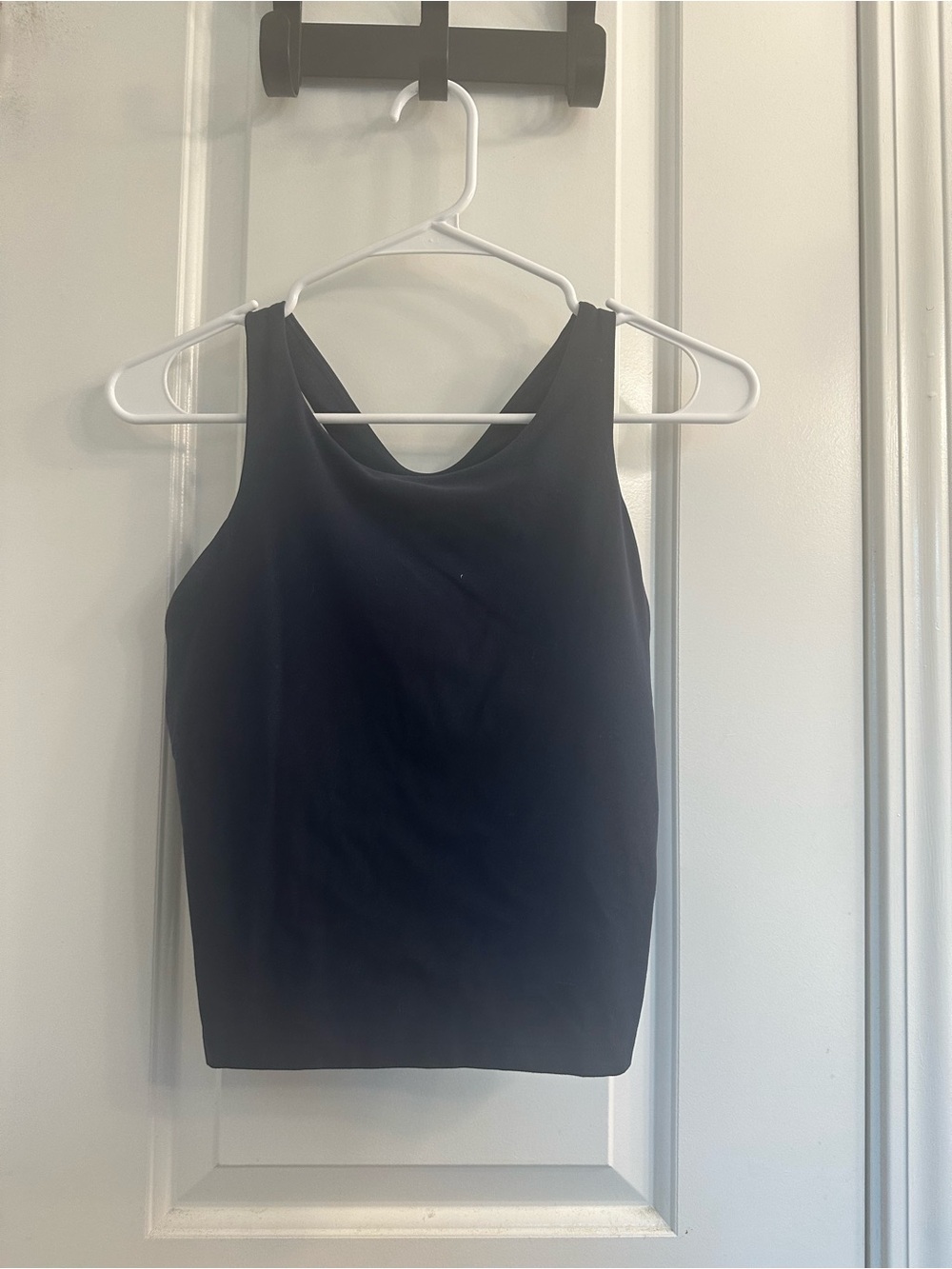 Athleta Black Scoop-Neck Tank